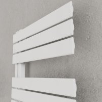 H01 ALRONA Weiß 50 x 115 cm Badheizkörper Mittelanschluss seitlich offen