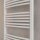 H04 ALPIYA Weiß 50 x 160 cm Badheizkörper Seitenanschluss gebogen