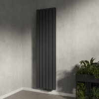 H08 LAVA ECO Vertikal Doppellagig Anthrazit 46 x 180 cm...