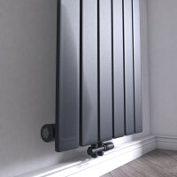 H08 LAVA Vertikal Einlagig Anthrazit 30 x 180 cm...