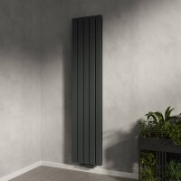 H08 LAVA ECO Vertikal Doppellagig Anthrazit 38 x 180 cm...