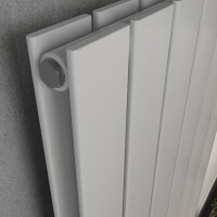 H08 LAVA ECO Vertikal Doppellagig Weiß 53 x 180 cm...