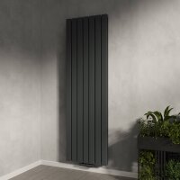 H08 LAVA ECO Vertikal Doppellagig Anthrazit 53 x 180 cm...