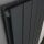 H08 LAVA ECO Vertikal Doppellagig Anthrazit 30 x 120 cm Paneelheizkörper Mittel- und Seitenanschluss