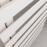 H02 PREMIUM ALRONA Weiß 60 x 183 cm Badheizkörper Mittelanschluss seitlich offen