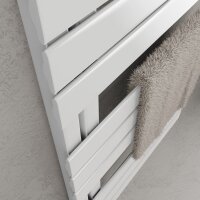H01 ALRONA Weiß 60 x 164 cm Badheizkörper Mittelanschluss seitlich offen