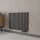 H10 TAYLOR Horizontal Anthrazit 826 x 635 cm Paneelheizkörper Mittel- und Seitenanschluss