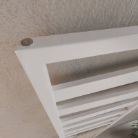 H05 ZEBRA Weiß 50 x 134 cm Badheizkörper Mittel- und Seitenanschluss