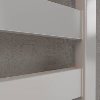H05 ZEBRA Weiß 50 x 182 cm Badheizkörper Mittel- und Seitenanschluss