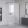 Duschwand Schwarz 8 mm 140 x 200 cm