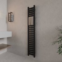 H07 LUMIRA Schwarz 20 x 160 cm Badheizkörper...