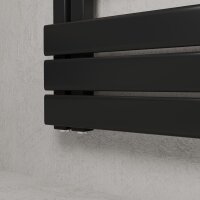 H01 ALRONA Schwarz 50 x 164 cm Badheizkörper...