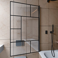 Badewannenaufsatz Gitterdesign 80 x 140 cm
