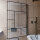 Badewannenaufsatz Gitterdesign 80 x 140 cm