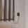 H14 PLUG-AND-HEAT mit Handtuchhaltern Schwarz 140 cm x 35 cm Handtuchwärmer Elektrisch