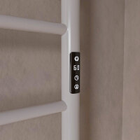 H16 PLUG-AND-HEAT mit runden Rohren Weiß 50 x 100...