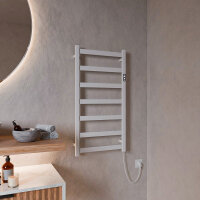 H17 PLUG-AND-HEAT mit eckigen Rohren Weiß 50 x 100...