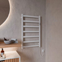 H17 PLUG-AND-HEAT mit eckigen Rohren Weiß 60 x 100...