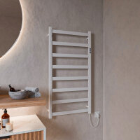 H17 PLUG-AND-HEAT mit eckigen Rohren Weiß 60 x 115...